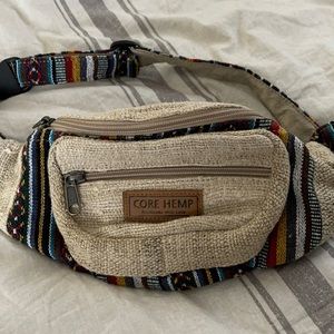 Core Hemp Fanny Pack hip bag, small purse